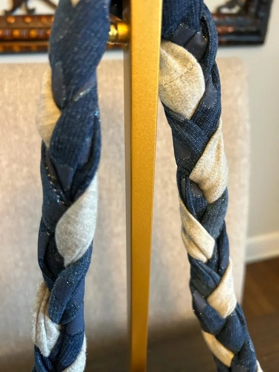 Levi’s Denim Heart-Print Shoulder Bag w Braided Strap - custom-made - Picture 5 of 9